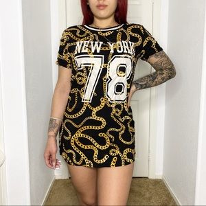 Graphic T-Shirt Dress